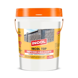 Sellador Cementicio Impermeabilizante Antisalitre - INCOL TOP 5 GL