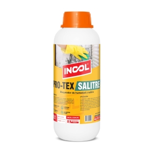 BLOQUEADOR DE HUMEDAD Y SALITRE - INCOL® PRO-TEX SALITRE (1 LT)