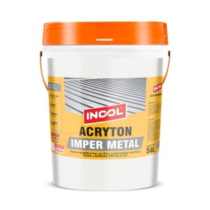 INCOL® ACRYTON IMPER METAL (5 GL) Impermeabilizante acrílico-para cubiertas metálicas