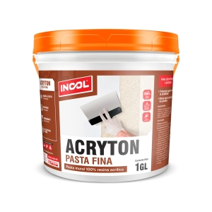 INCOL® ACRYTON PASTA FINA PARA PARED Y MUROS (1 GL)