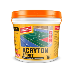 INCOL® ACRYTON SPORT - PINTURA PARA CANCHAS TENIS DEPORTIVAS (1 GL)